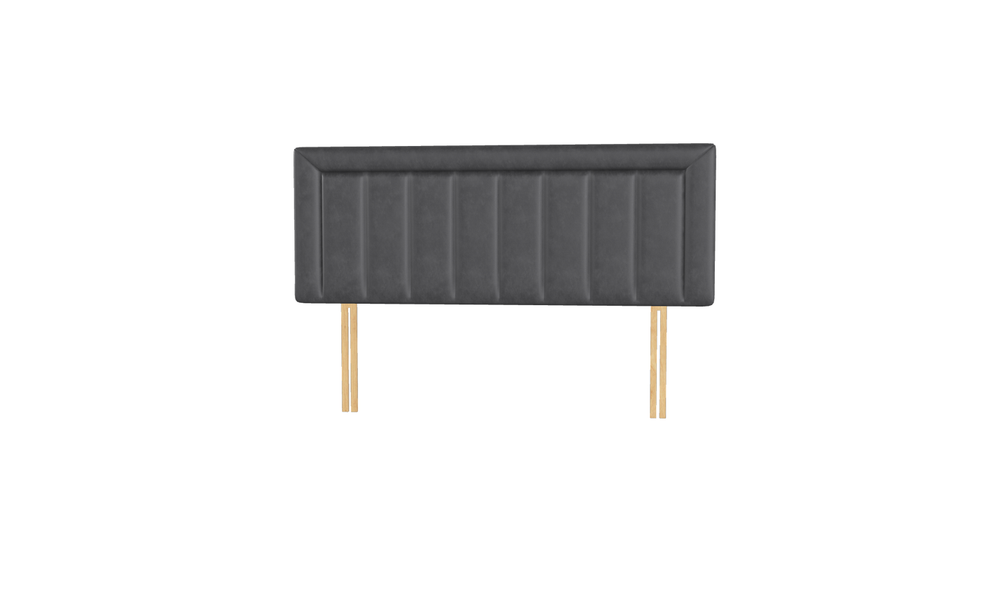 Arlo - Panel Design Headboard with Bumper Frame