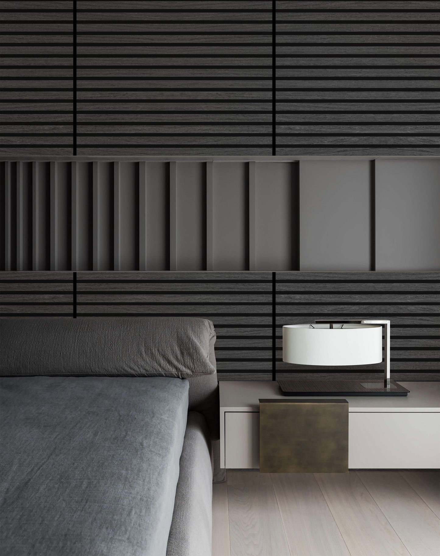 Acoustic Wood Panel - Black Oak (60x60)