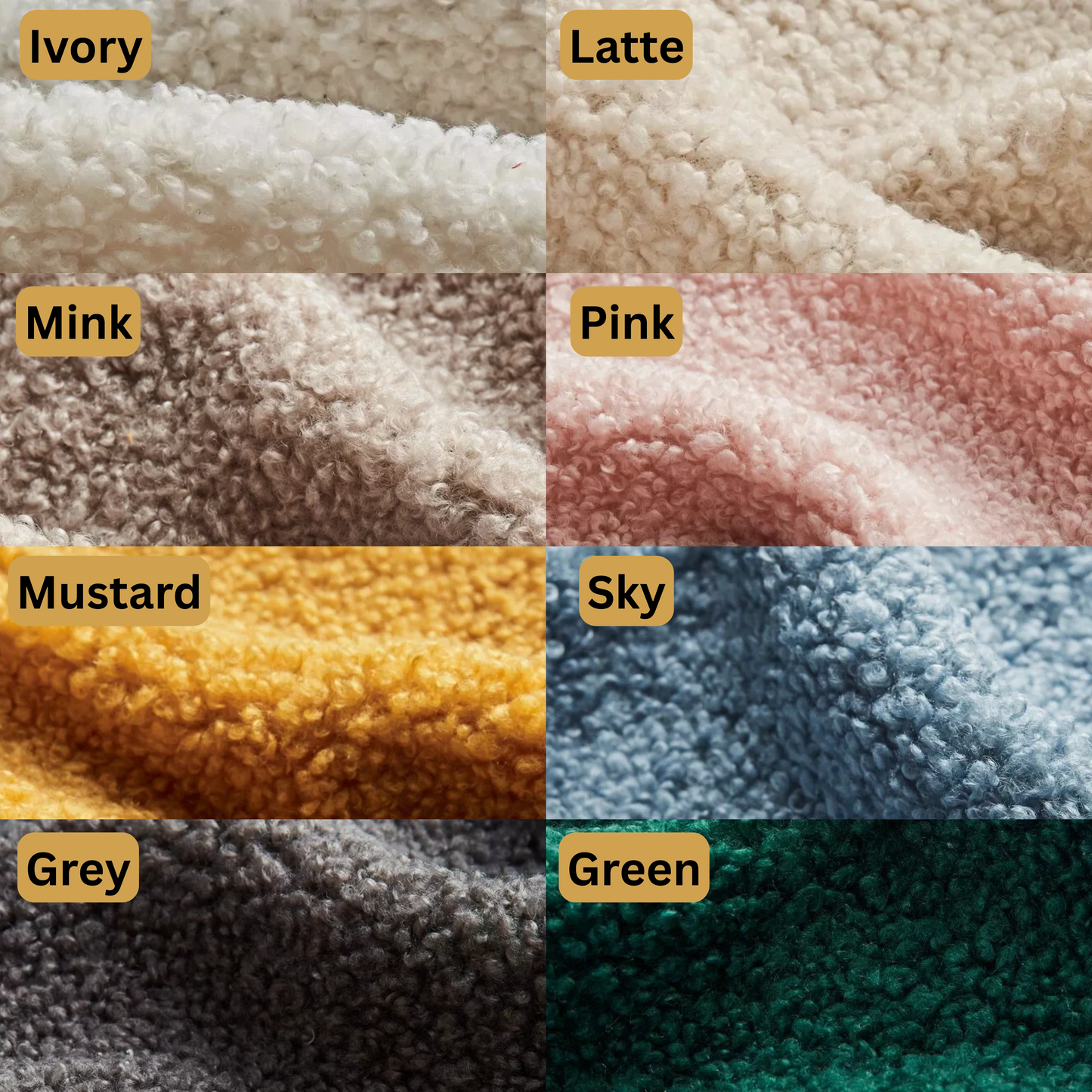 Elara Divan Bed – Cloud Headboard - Boucle