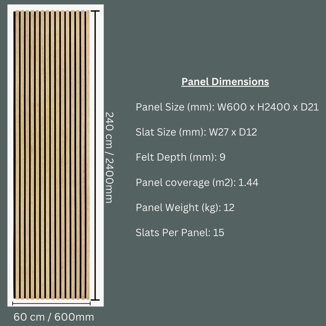 Acoustic Wood Panel - Ash