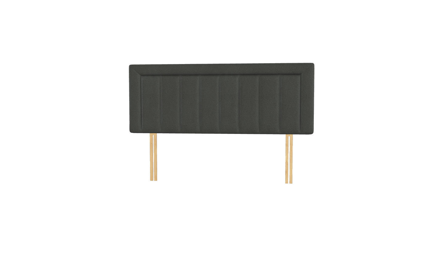 Arlo - Panel Design Headboard with Bumper Frame
