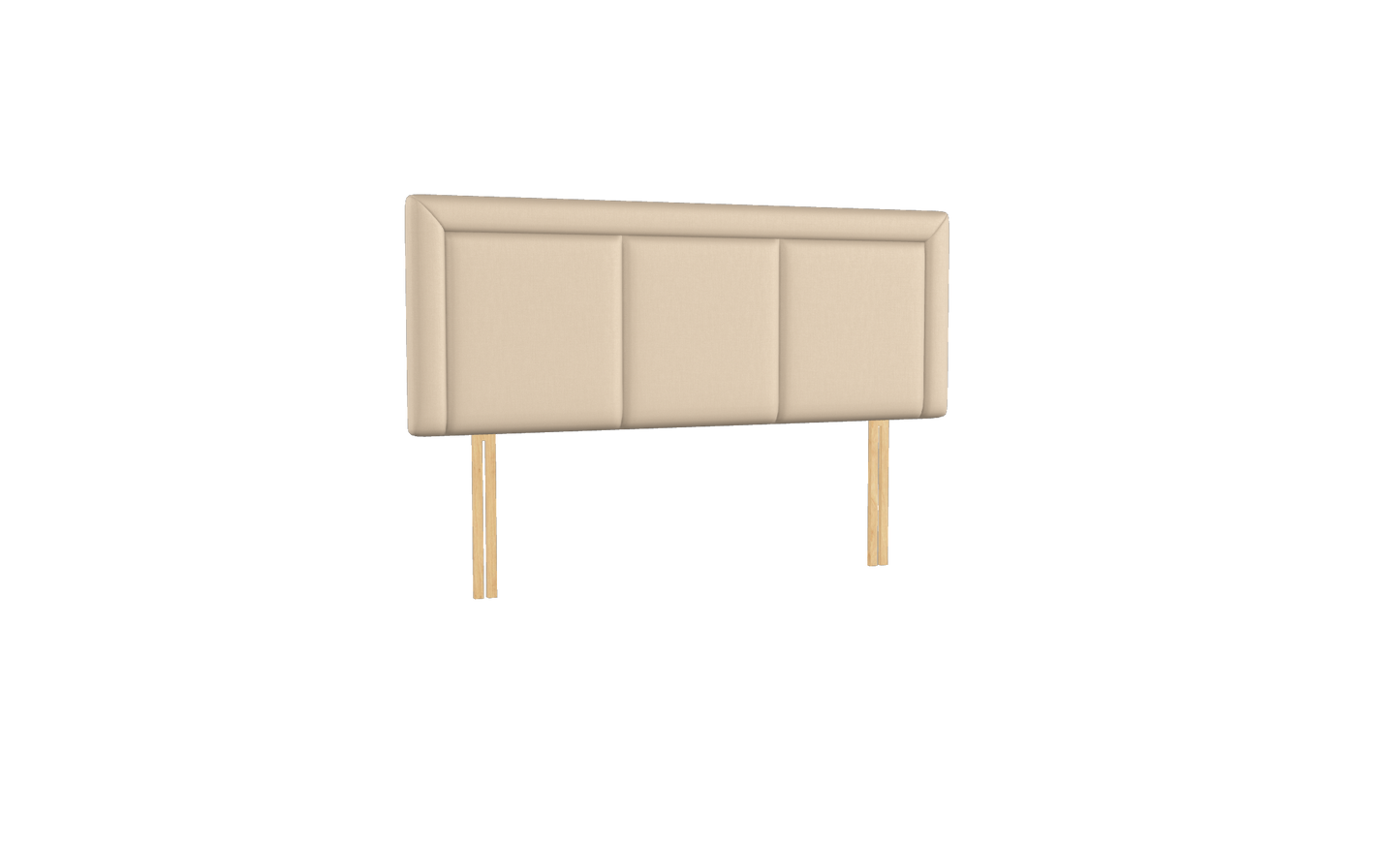 Cairo - 3 Panelled Headboard with Frame Border