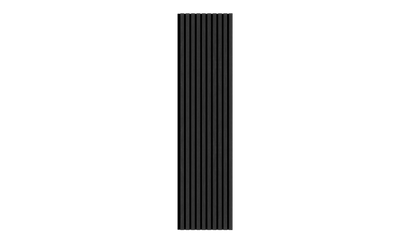 Acoustic Wide Wood Panel - Black Oak