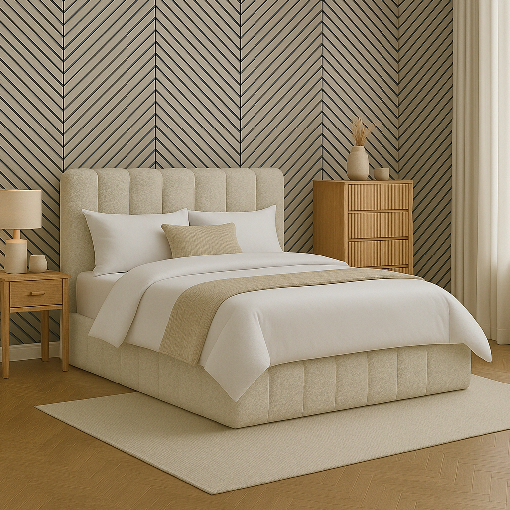 Cloud Ottoman Bed - Aria -  End Lift