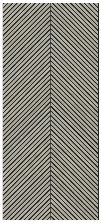 Herringbone Acoustic Wood Panel - Silver Walnut