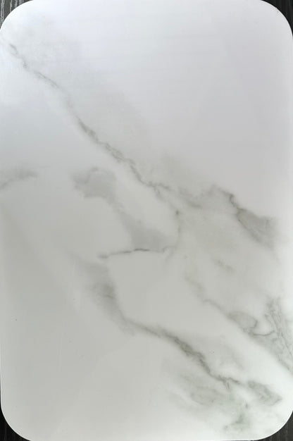 White & Grey Marble Panel - Palida Blanco