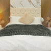 Mason – Chesterfield Design with Buttons Headboard - Boucle