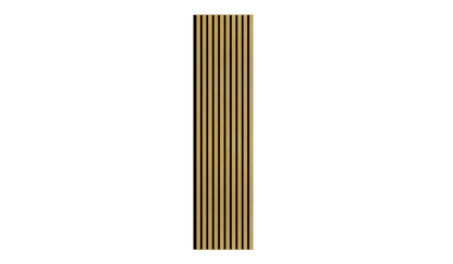 Acoustic Wide Wood Panel - Teak
