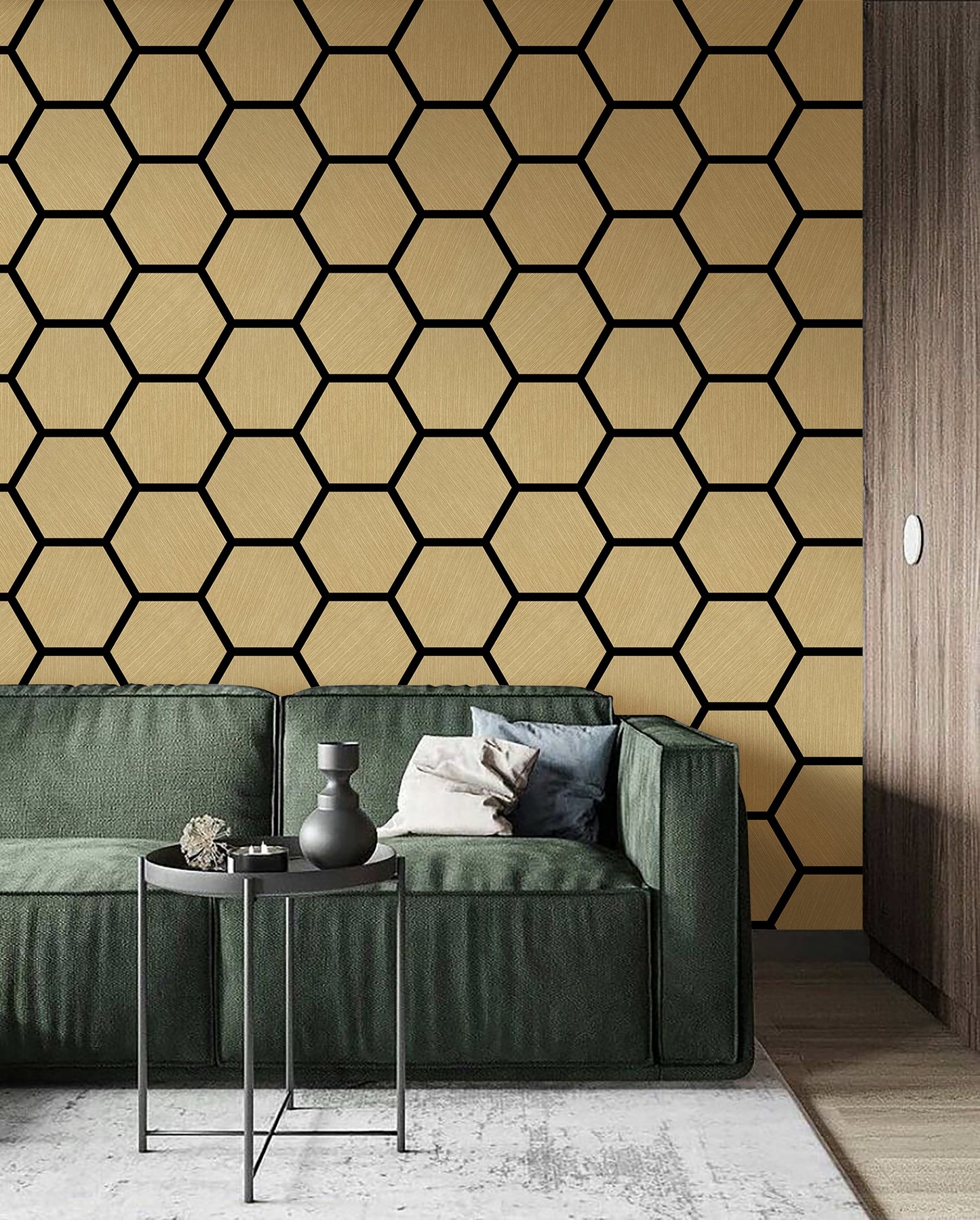 Acoustic Honeycomb Wood Panel - White Oak