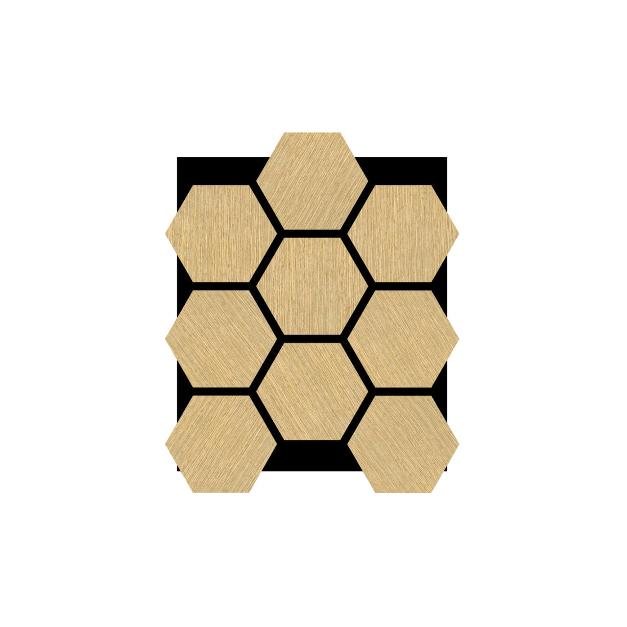 Acoustic Honeycomb Wood Panel - White Oak