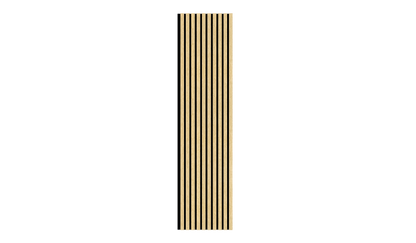 Acoustic Wide Wood Panel - White Oak